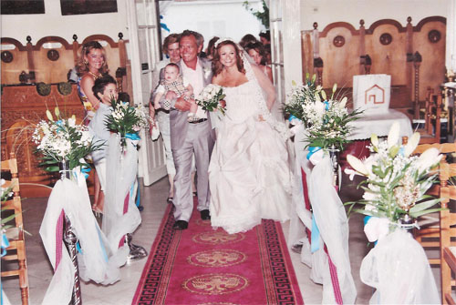 wedding at residence poseidon Kefalonia